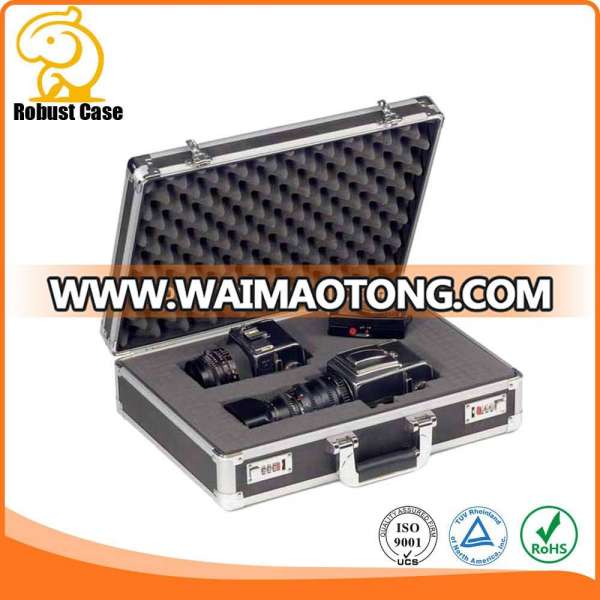 OEM China Ningbo Factory Price High quality Cheap aluminum carry case with customized foam and logo printing